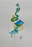 10.04.2025 Focusing on the Abstract: Watercolor with Dana