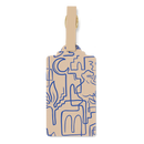 Linework Luggage Tag