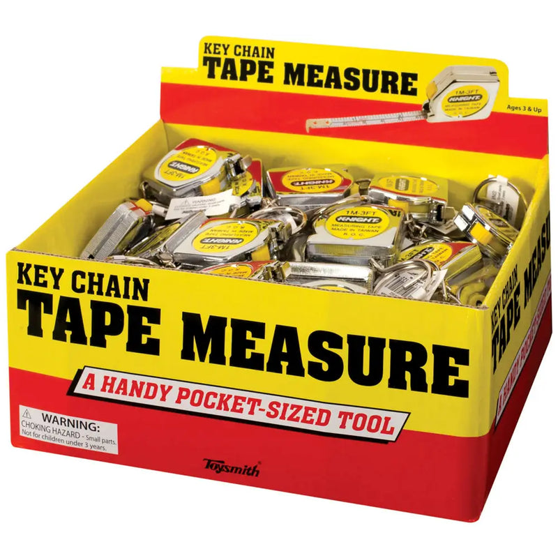 Key Chain Tape Measure, Small 1.25"