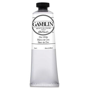 Gamblin Artist's Oil Colors Zinc White 37ml Tube