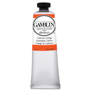 Gamblin Artist's Oil Colors Cadmium Orange 37ml Tube