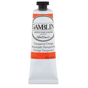 Gamblin Artist's Oil Colors Transparent Orange 37ml Tube
