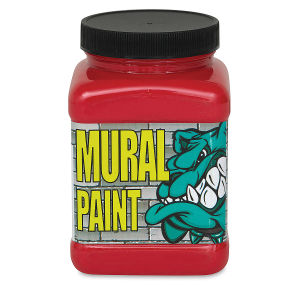 Chroma Acrylic Mural Paint Stop (Red) 16oz