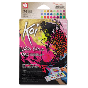 Sakura Koi Water Colors Creative Art Colors Set Assorted Colors 24pk
