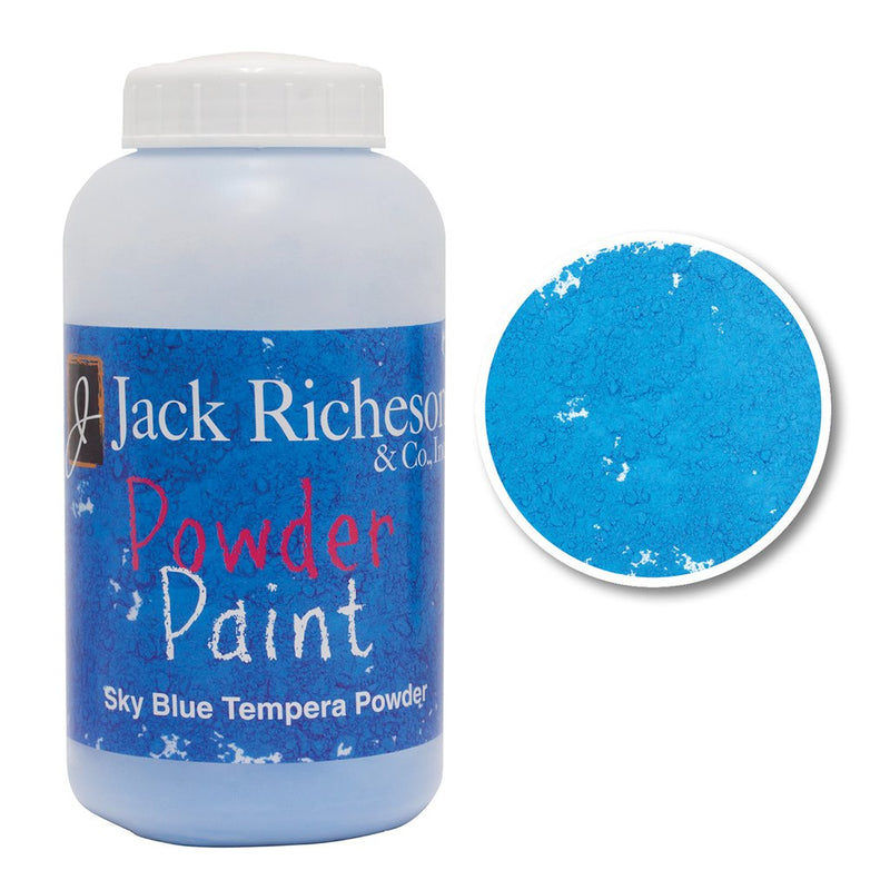 Jack Richeson Powder Tempera Paint Sky Blue 1lb.