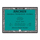 Arches Watercolor Block Natural White 300lb Cold Press 10”x14” 10sh