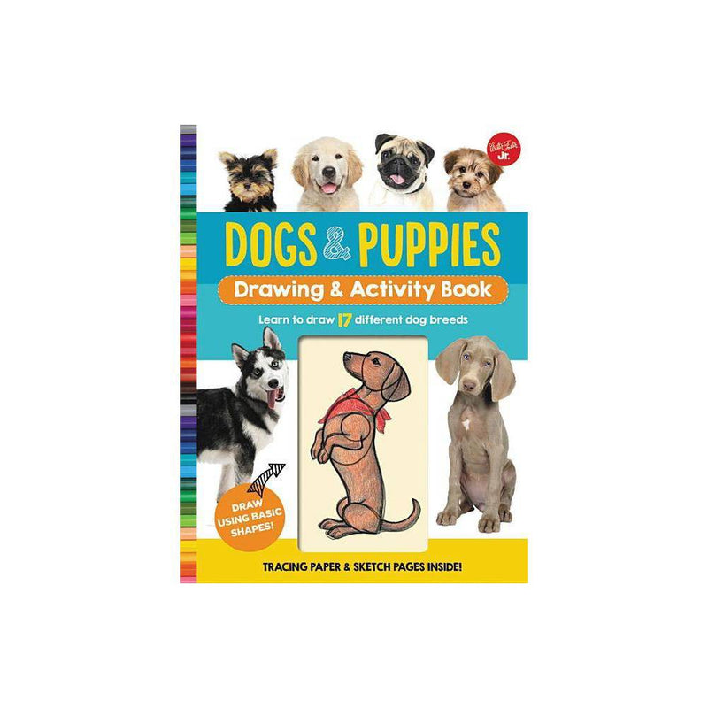 Dogs & Puppies Drawing & Activity Book