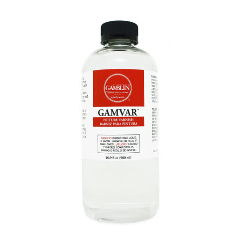 Gamblin Gamvar Picture Varnish Gloss 16.9oz Bottle