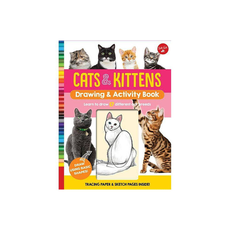 Cats & Kittens Drawing & Activity Book