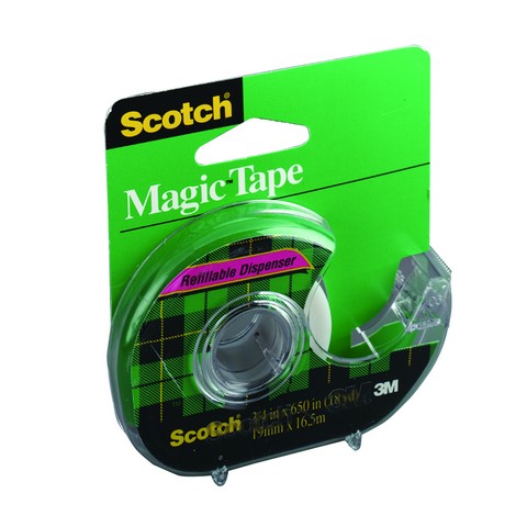 3M Scotch Magic Tape Matte Roll 0.75Ggx650Gg