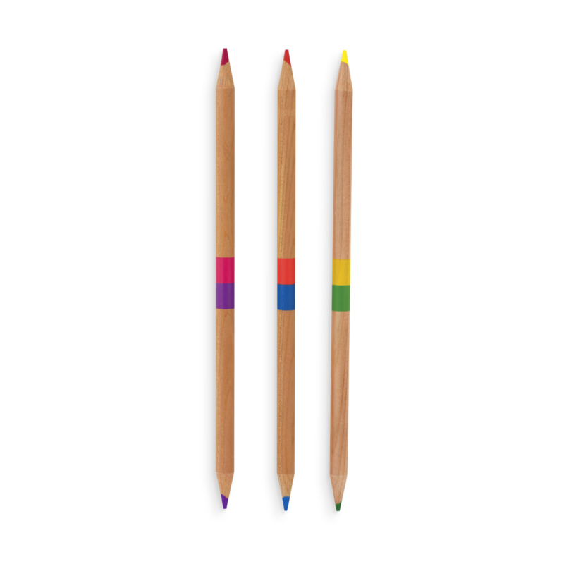 Ooly 2 of a Kind Double-ended Colored Pencils 24 colors