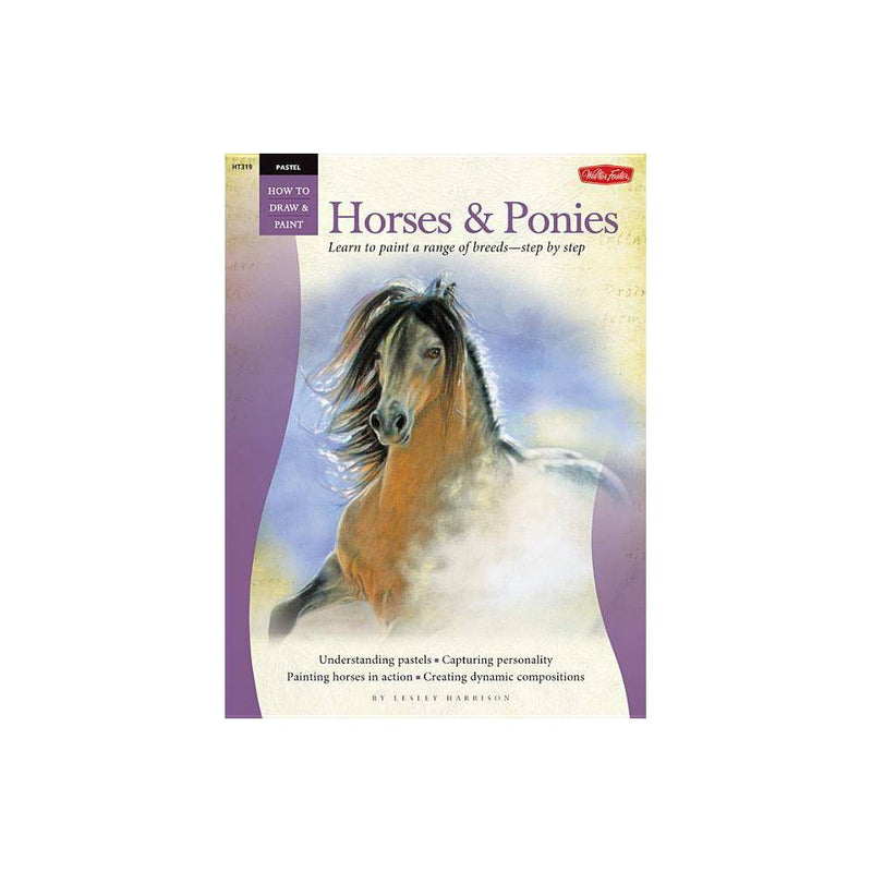 Walter Foster How to Draw Pastel Horses and Ponies