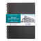 Stillman & Birn Epsilon Series Premium Wire-bound Mixed Media Sketchbook 9"x12" 50 sht.