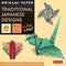 Origami Paper in Traditional Japanese Designs 49 sht.