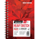 Koh-I-Noor Heavy Sketch Pad 9"X12" 75sh Wirebound 70lb