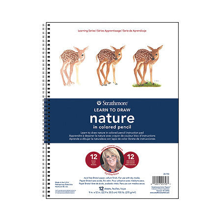 Strathmore Learn Color Pencil Nature Book
