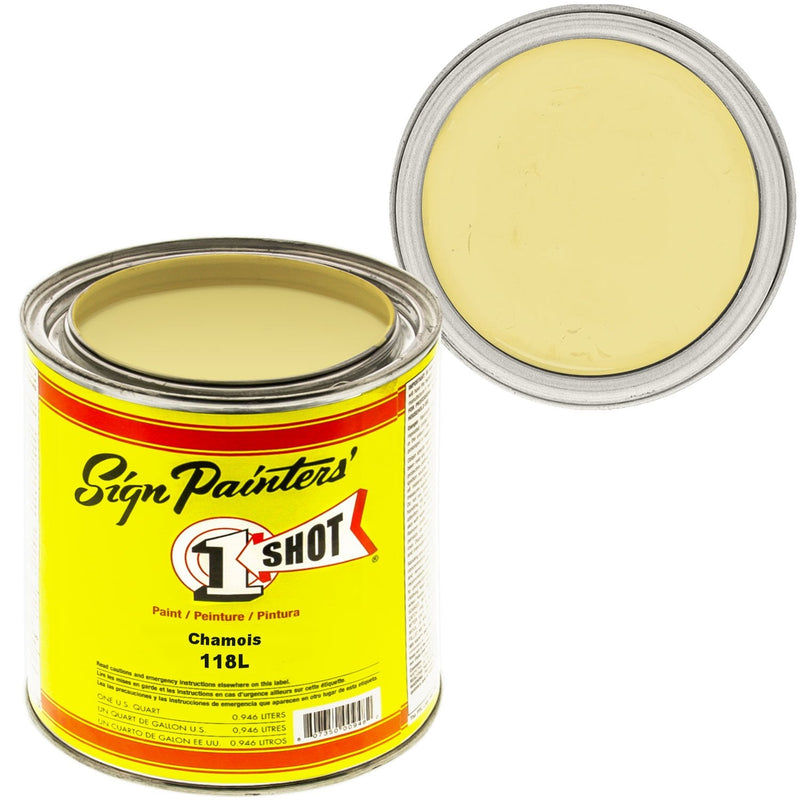 1Shot Lettering Enamel Chamois 118L/4Z 4oz - Nevada Fine Arts