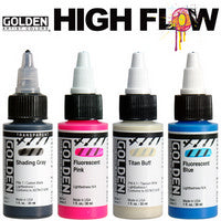 GOLDEN High Flow Acrylics Transparent Benzimidazolone Yellow Medium 1oz