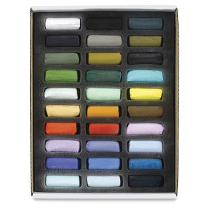Sennelier Soft Pastels Set Plein Air Seaside Assorted Colors 30pk pastes in tray