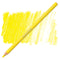 Conté à Paris Pastel Pencil Medium Yellow #004 closeup with color swatch