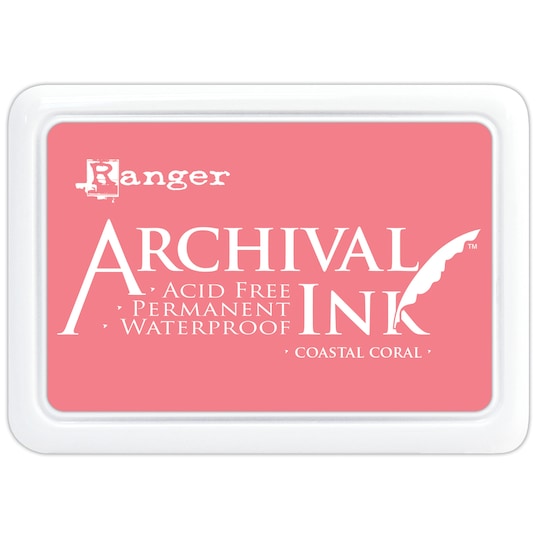Ranger Archival Ink Pad Costal Coral