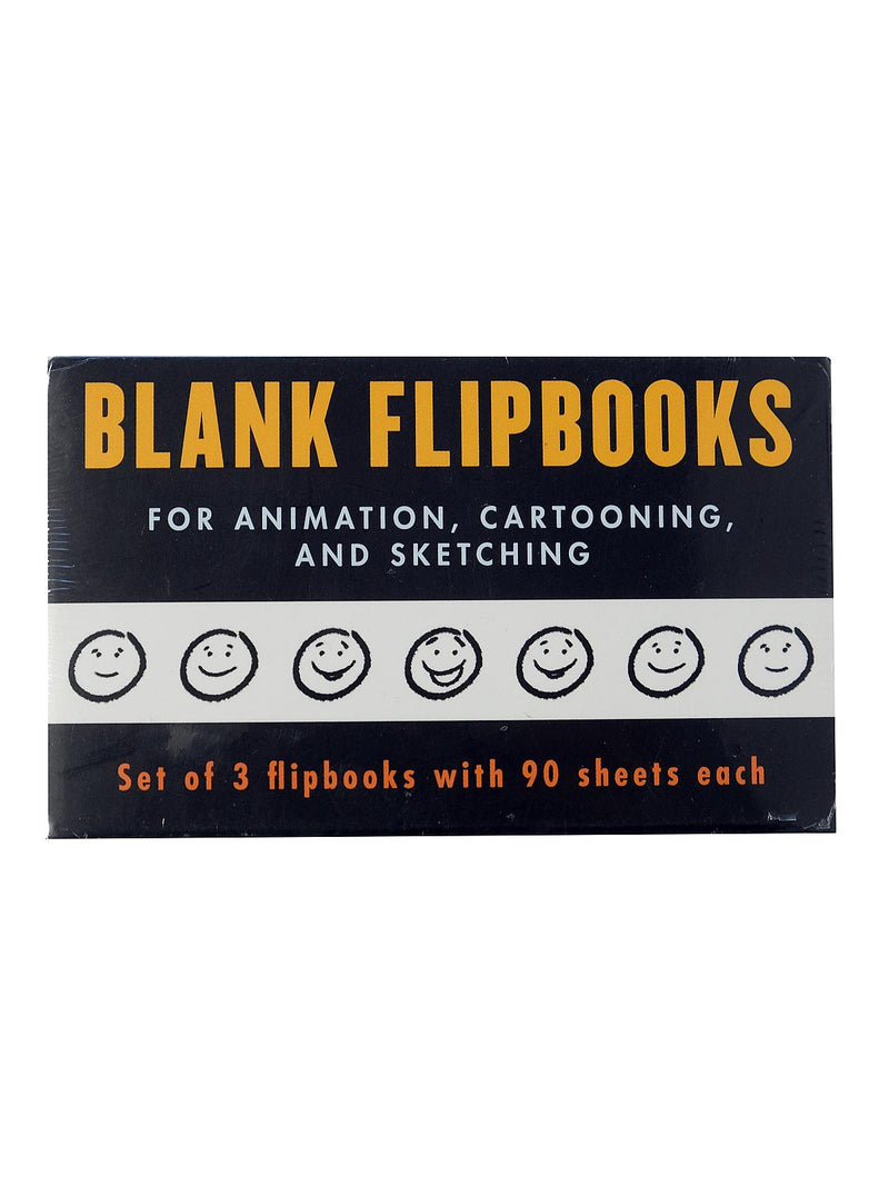 Blank Flipbooks set of 3