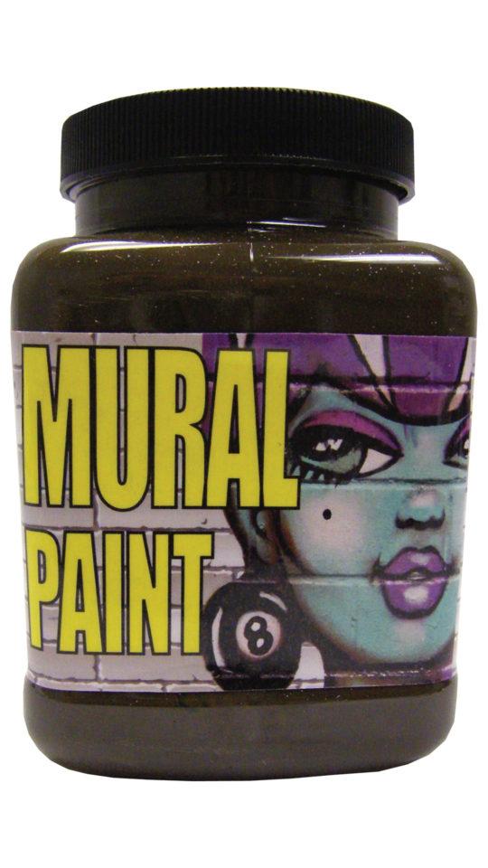 Chroma Acrylic Mural Paint Mud (Raw Umber) 0.5gal