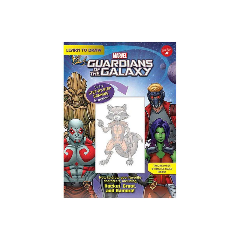 Learn to Draw: Marvel Guardians of the Galaxy book cover
