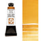 Daniel Smith Extra Fine Watercolors Burgundy Yellow Ochre 15ml Tube closeup with color swatch