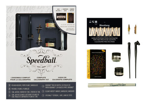 Speedball Complete Calligraphy Kit 9pcs
