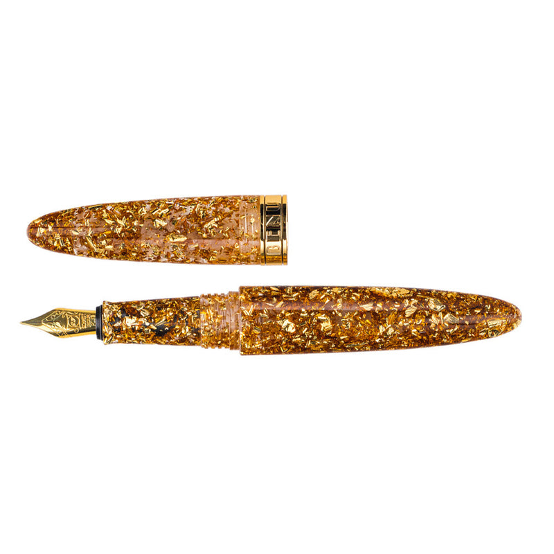 Benu Minima Blazing Gold Fountain Pen Medium Nib