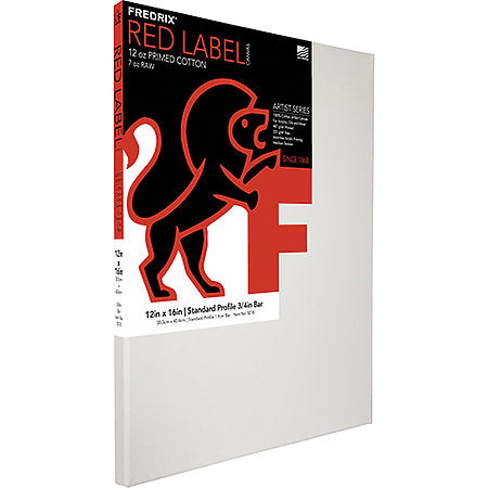 Fredrix Red Label Studio Profile 3/4" Stretched Canvas