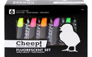 Cheep! Acrylic Paint Fluorescent Set
