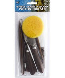 Art Advantage Pottery Tool Kit With Fettling Knife Stained