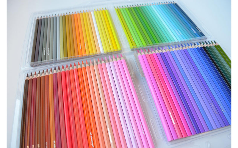 Wynhard Art Color Pencil Set 142 Pieces Round