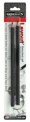 General's Layout Extra Black Drawing Pencil Pack of 2