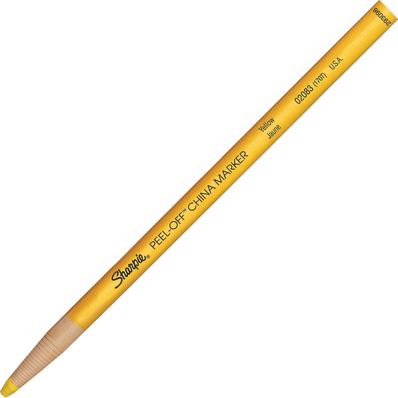 Sharpie China Marker Peel-Off Yellow