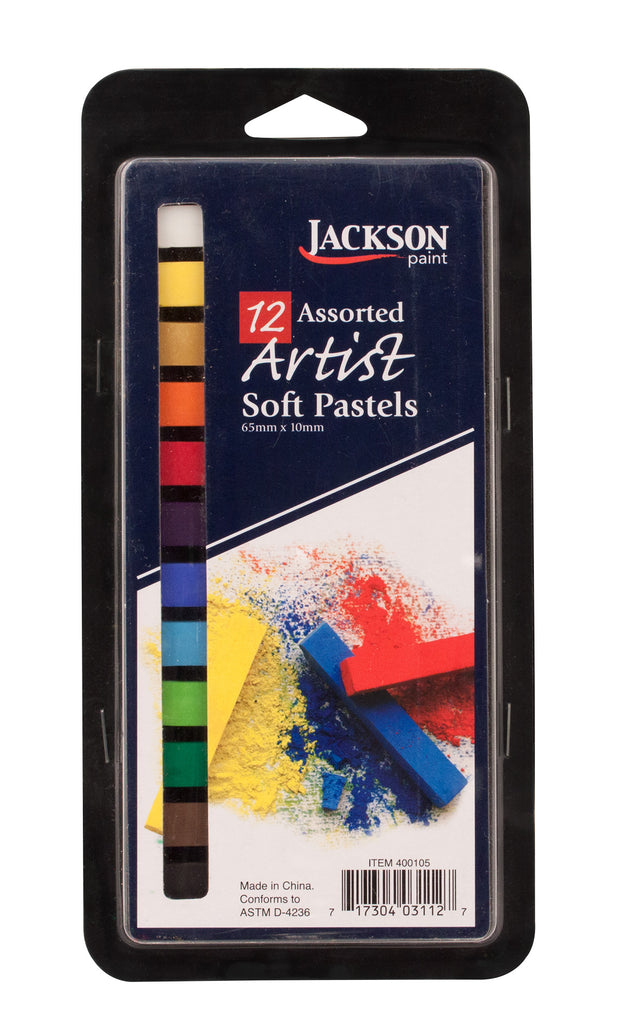 Jackson Soft Pastel 12 Set Assorted Colors