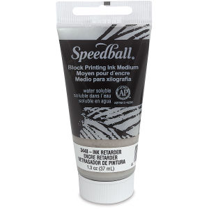 Speedball Water-Soluble Block Printing Ink Retarder 1.25oz Tube front