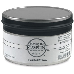 Gamblin Artist's Colors Etching Ink Transparent Base 1lb Can