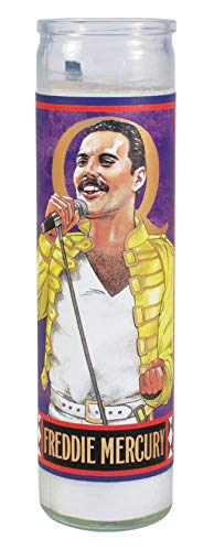 Freddie Mercury Secular Saint Candle