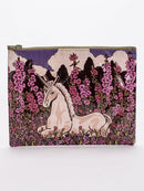 Blue Q Unicorn Zipper Pouch