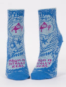 Blue Q Women?s Socks Magic Is Totally Real