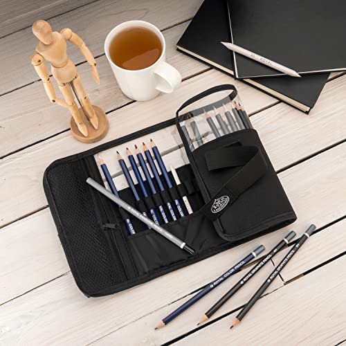 Royal & Langnickel Essentials Roll-up Sketching Kit 25pc