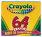 Crayola Crayons Assorted Colors 64pk
