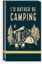 Molly & Rex I'd Rather Be Camping Linen Journal