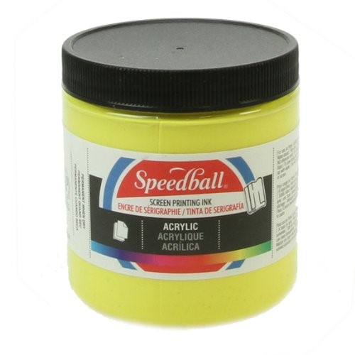 Speedball Process Yellow Acrylic Screen Printing Ink 8oz
