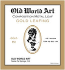 Old World Art Composition Gold Leaf Pack 5.5” 25sh