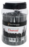 Jack Rich Natural Vine Charcoal Canister, Thin Hard 48 sticks