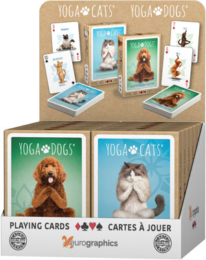 Eurographics Yoga Dogs Playing Cards
